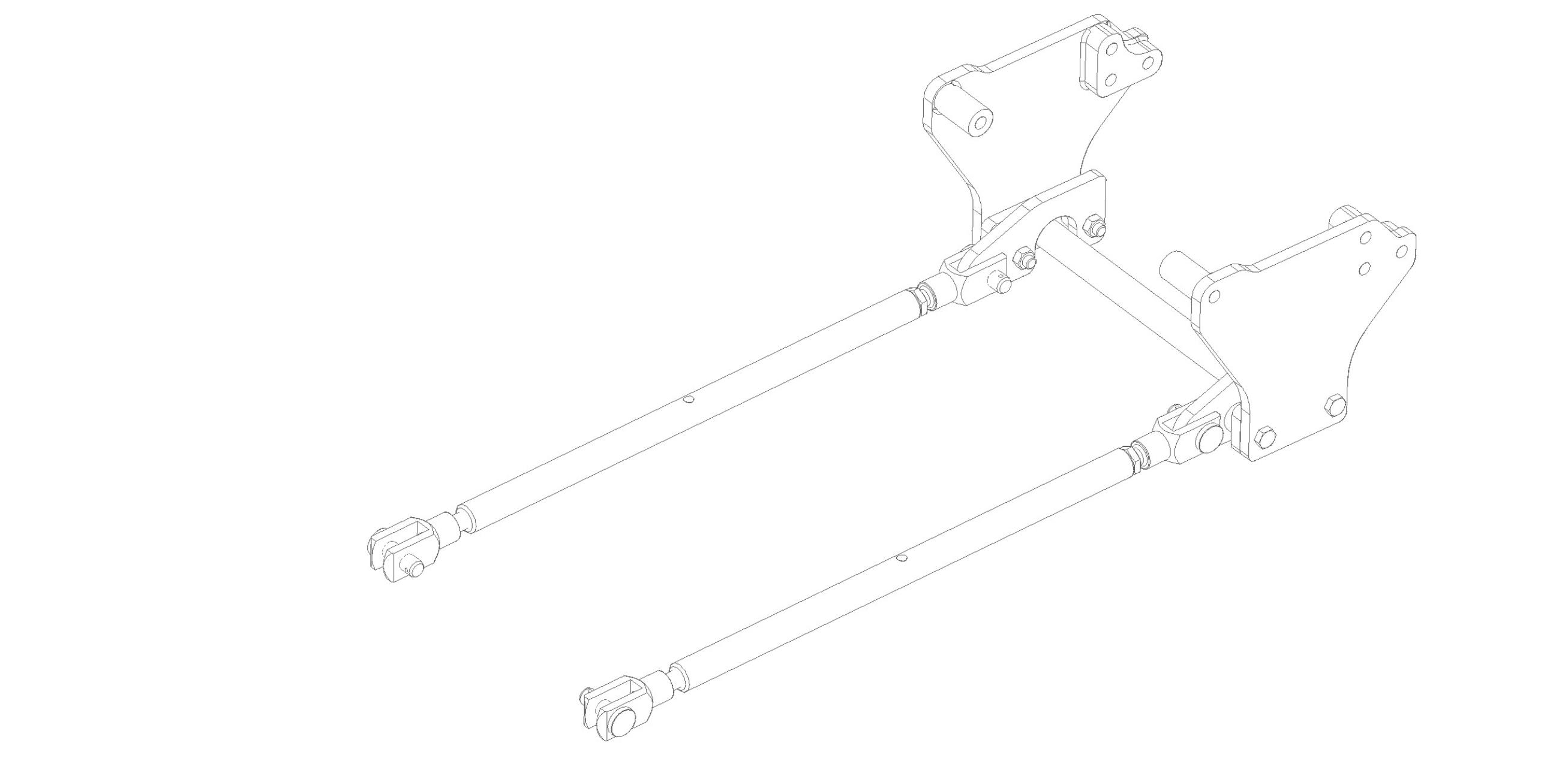 MT3 - Unterzug für Frontkraftheber MT3.35/40