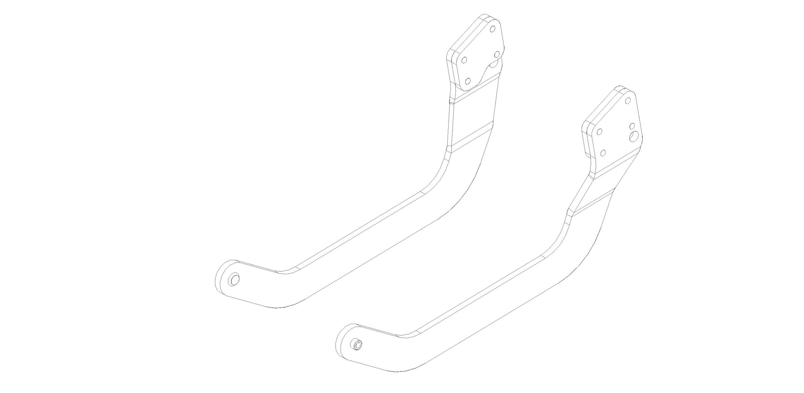 XJ25 - Unterzug für Frontkraftheber