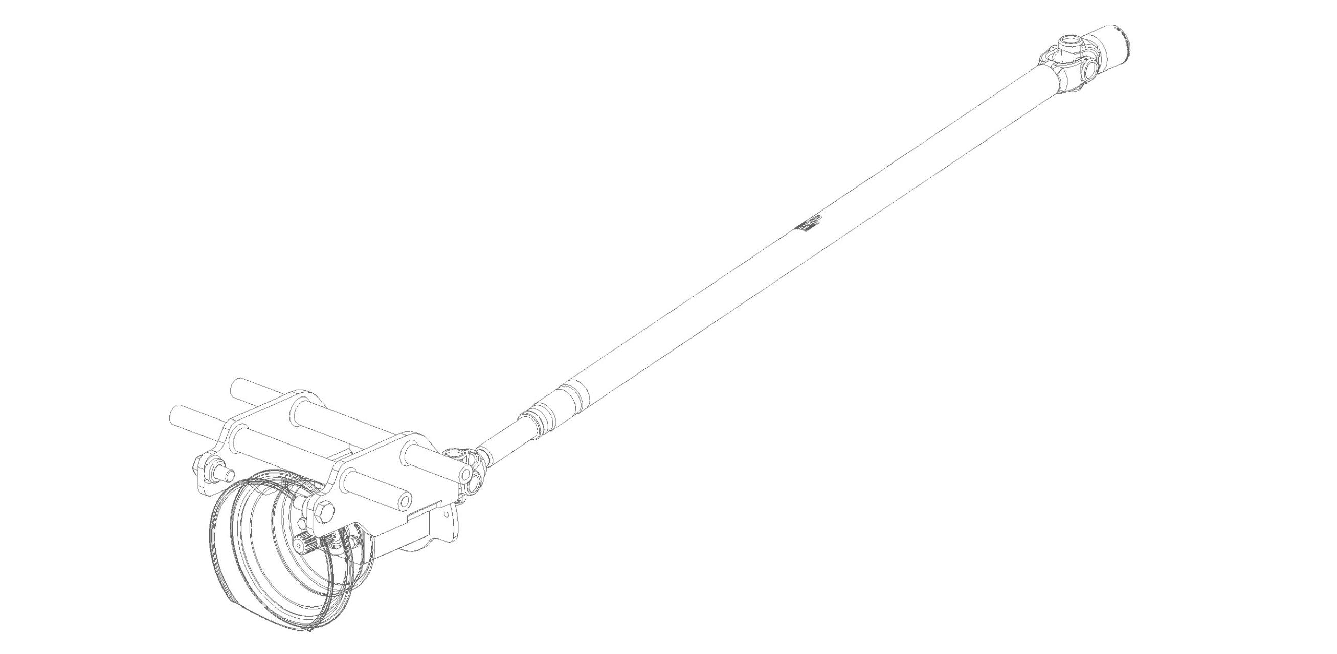 XJ25 - Frontzapfwelle 2000 U/min