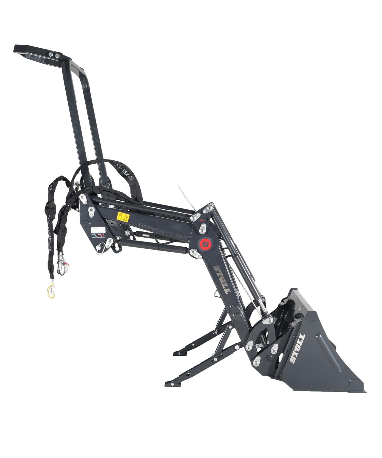 XJ25 - Frontlader Stoll FC250P - inkl. Parallenführung und Schaufel SkidSteer