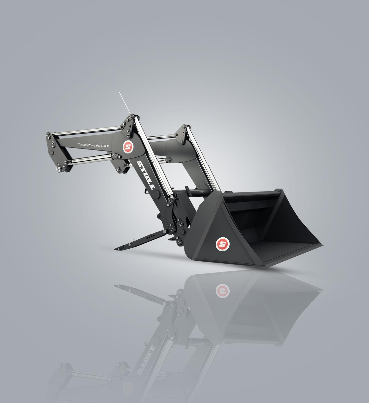 MT3.50/60 - Frontlader Stoll 450P Euronorm inkl. Schaufel